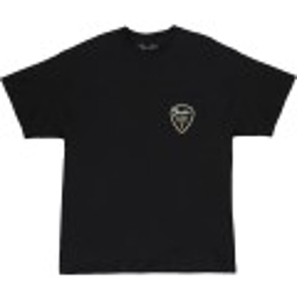 T-shirt fender pick patch pocket tee, Black, XXL
