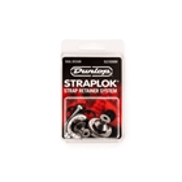 Dunlop SLS1035BN Straplok Dual Design Black Nickel
