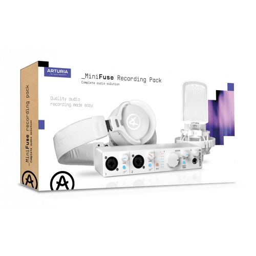 ARTURIA MiniFuse Recording Pack White