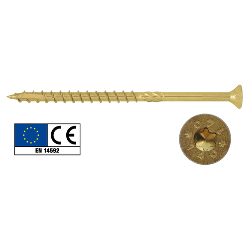 VITI PORTANTI PER LEGNO TSP TORX 8X360 5 PZ