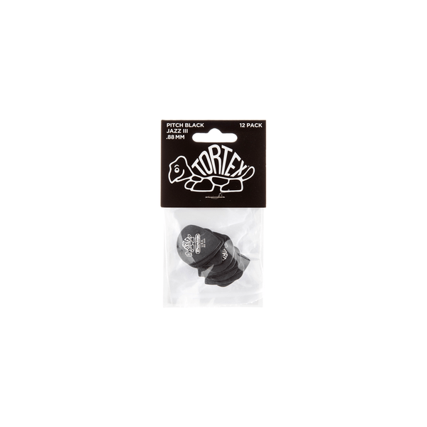Dunlop 482P Pitch Black Jazz III .88