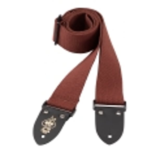 Tracolla d'Andrea serie ACE Cotton Web (Marrone)