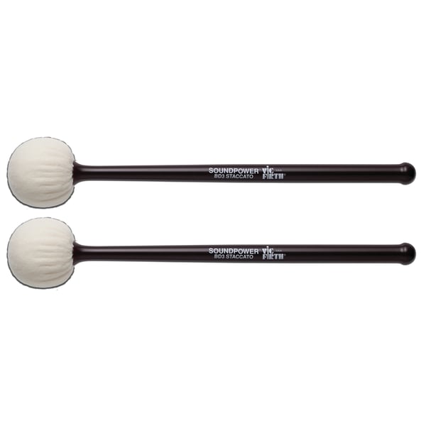 Vic Firth BD3 - Soundpower Bass Drum Staccato