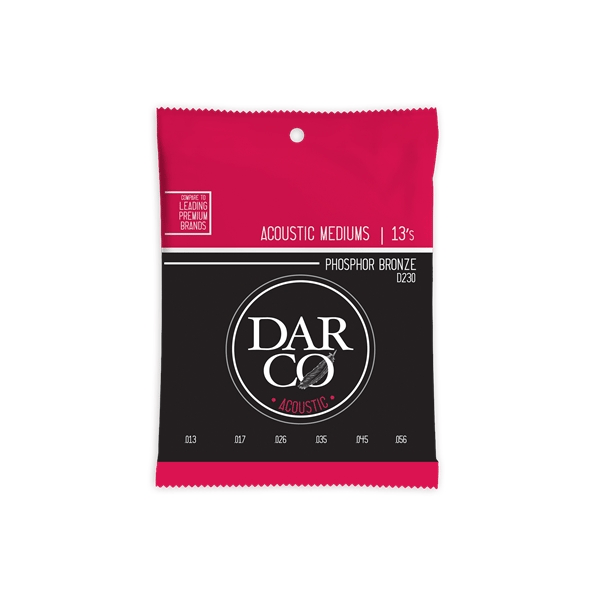 D230 Darco Acoustic Medium Phosphor Bronze 13-56