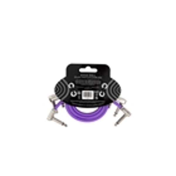 Ernie Ball 6453 Flex Patch Cable Purple 30cm 3pk
