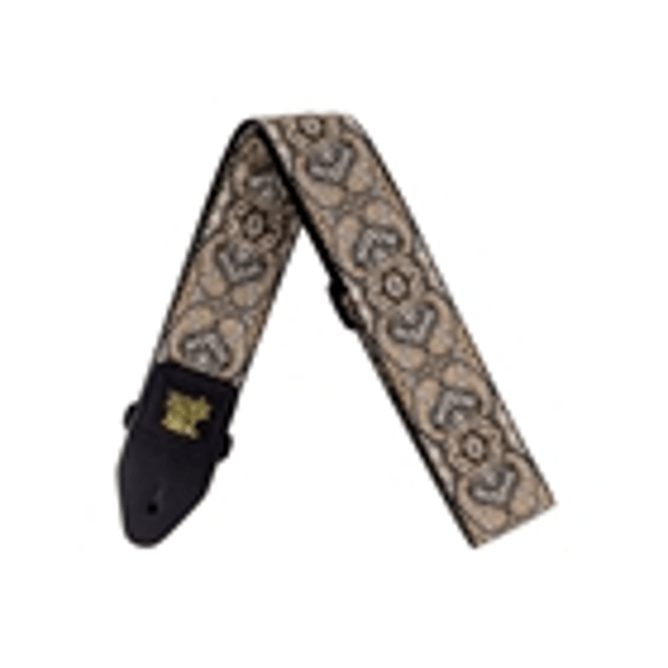 Ernie Ball 4163 Tracolla Gold & Black Paisley Jacquard