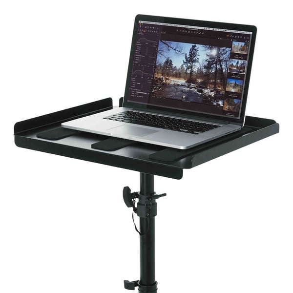 Gator Frameworks GFW-UTL-MEDIATRAY2 Supporto regolabile heavy-duty per vassoi media