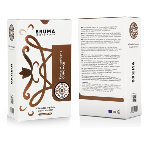 BRUMA - VIBRADOR LÍQUIDO TARTA AMERICANA