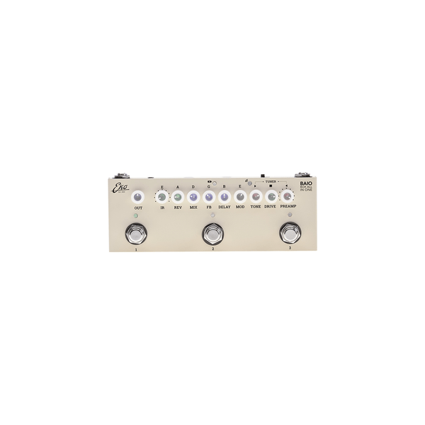 Eko Guitars BAIO Pedale Multieffetto con IR integrati