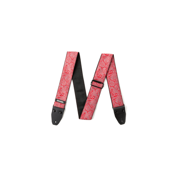 Dunlop D6711 Tracolla Jacquard Paisley Red