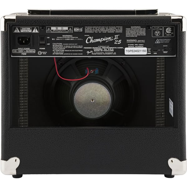 FENDER Amplificatore combo per chitarra 25W con effetti e amp simulation
