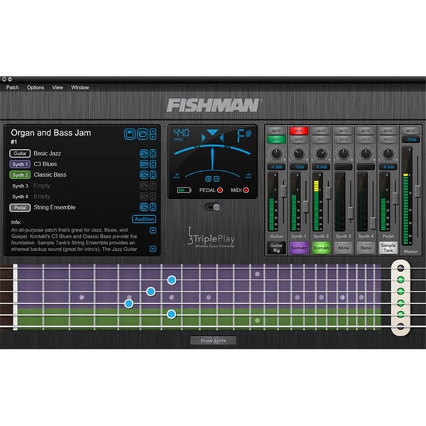 Fishman TriplePlay Wireless MIDI Guitar Controller