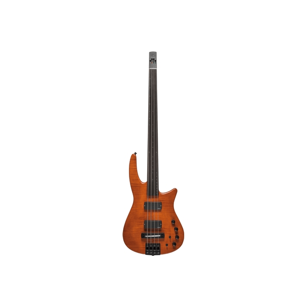 NS Design CR4 Radius Bass 4 Fretless Amber Satin