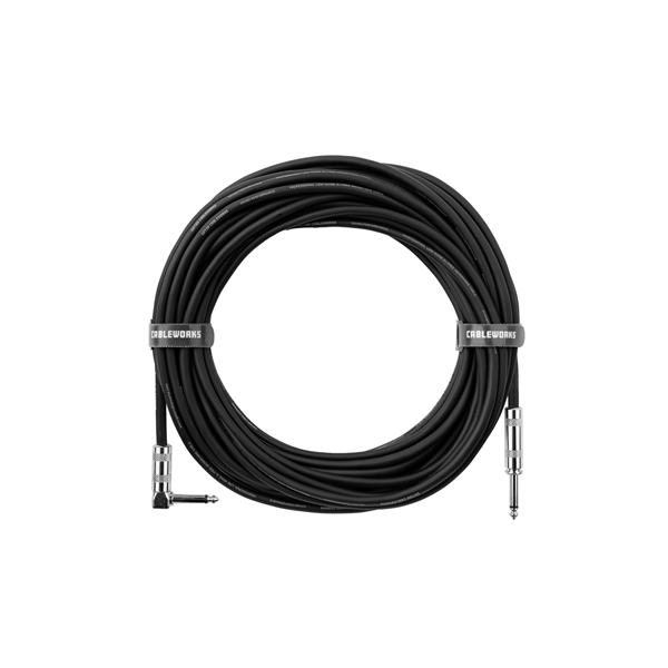 Gator Cableworks GCWB-INS-30RA Cavo strumento jack dritto/angolato 9 m Serie Backline