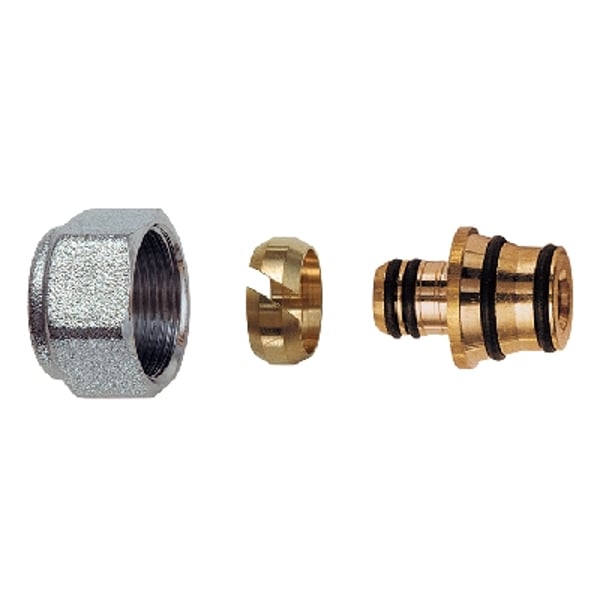 Adattatore per tubo multistrato (far). Misura Diam. 16,2 x 2,6