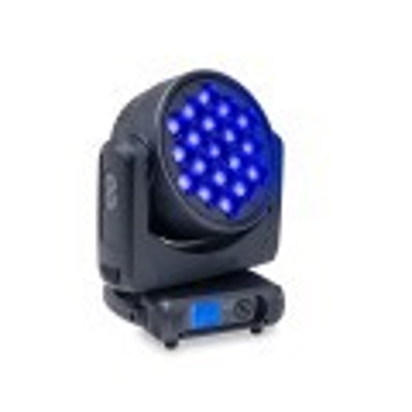 CENTOLIGHT Set 2 teste mobili wash 19x40w con flight case. Modello THESIS-1940-SET