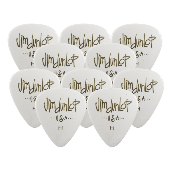 Dunlop 483P#01 White Classic - Heavy