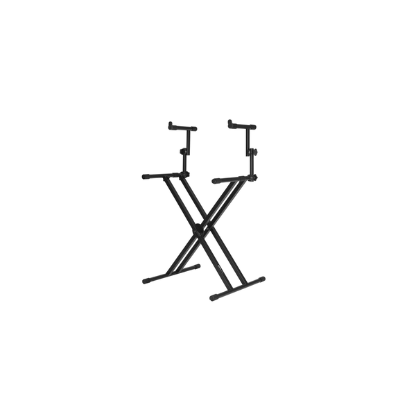 Gator Frameworks GFW-KEY-5100X Supporto per tastiera a doppio livello con struttura a "X"