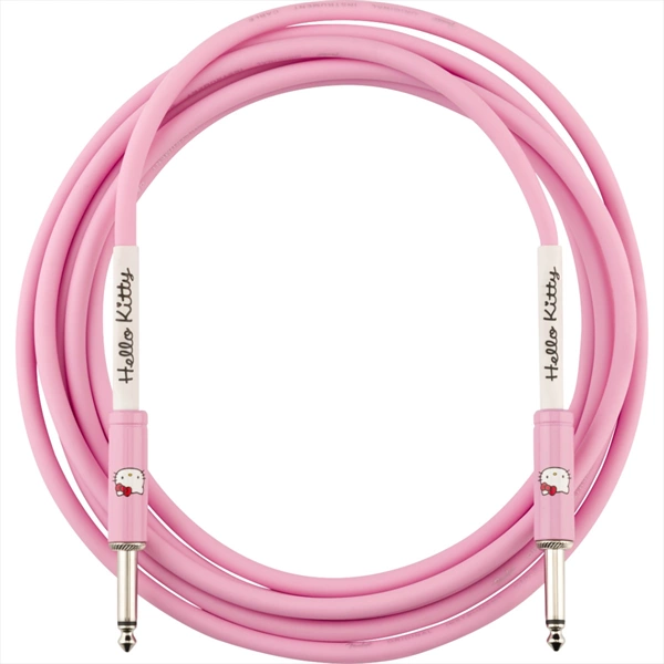 Cavo per strumenti Fender® x Hello Kitty® 18.6' , Pink. Modello 0990818156