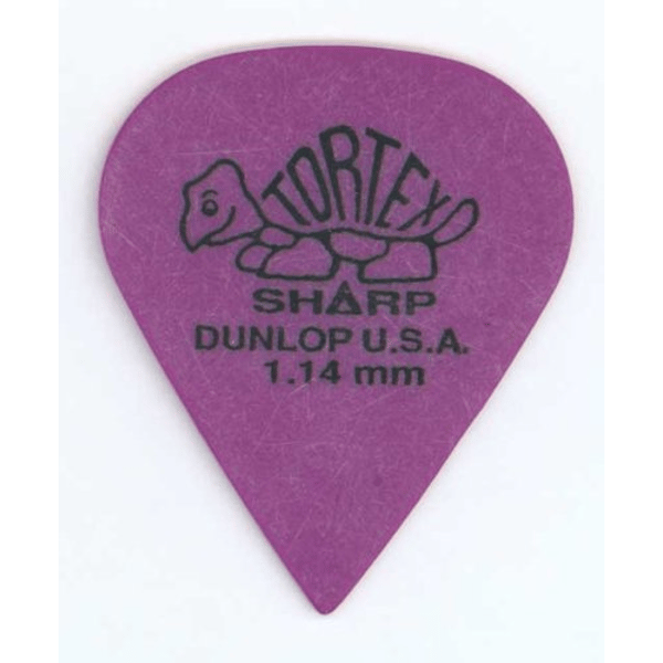 Dunlop 412R1.14 Tortex Sharp Purple