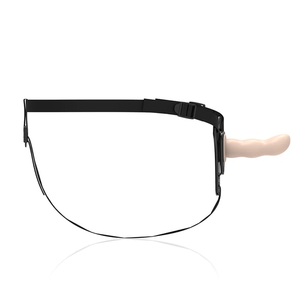 FETISH SUBMISSIVE HARNESS™ - PUNTO G IN SILICONE FLESH 12,5 CM
