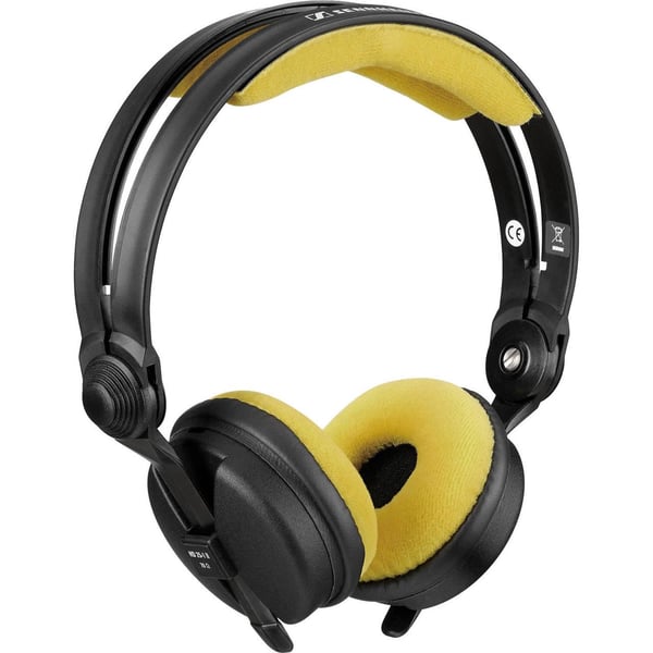 ZOMO Set di cuscinetti VELOUR per Sennheiser HD 25 - giallo