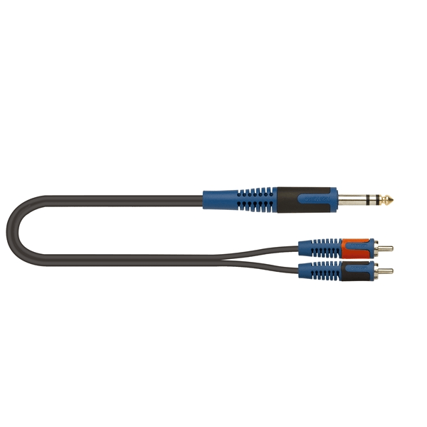 Quik Lok RKSA/120-2 Jack Stereo/2 RCA Maschio