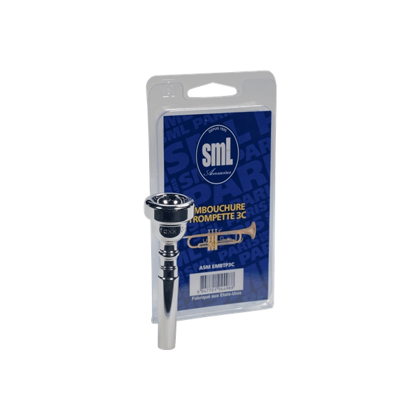 SML Paris ASM EMBTP3C Bocchino argentato per tromba 3 C