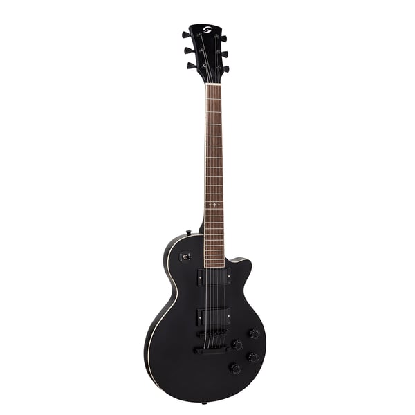 SOUNDSATION Chitarra elettrica cutaway arch top con 2 humbucker e manico set-in. Modello MILESTONE-PRO SE MBK