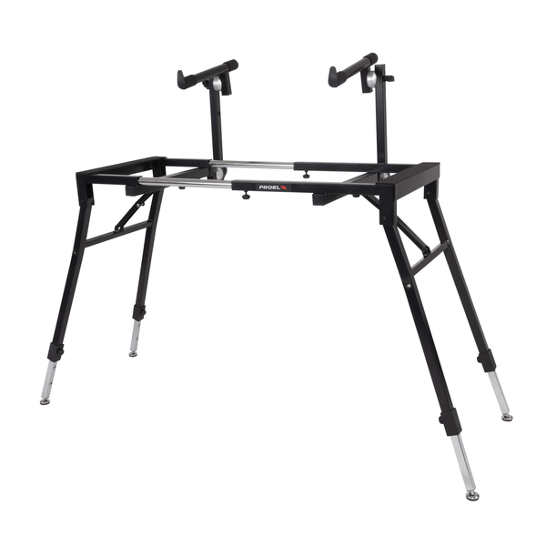 PROEL STAGE Supporto universale per tastiera richiudibile con altezza e lunghezza regolabili