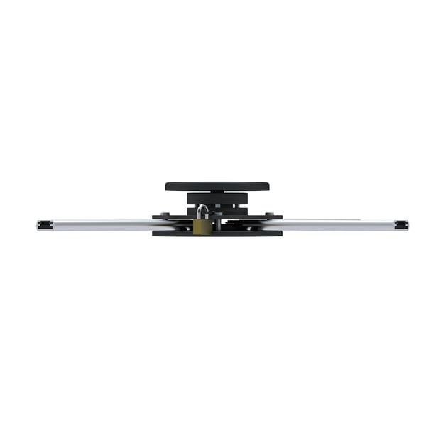 PROEL STAGE Supporto in alluminio da soffitto per proiettori fino a 20 kg di peso con sistema antifurto (lucchetto non incluso).