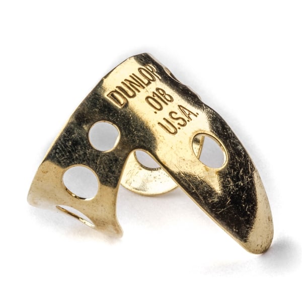 Dunlop 37R BRASS FINGER .018 - TUBO 20 PLETTRI