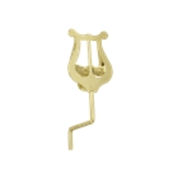 SML Paris ASM 517L Lira curva per sax, dorata.