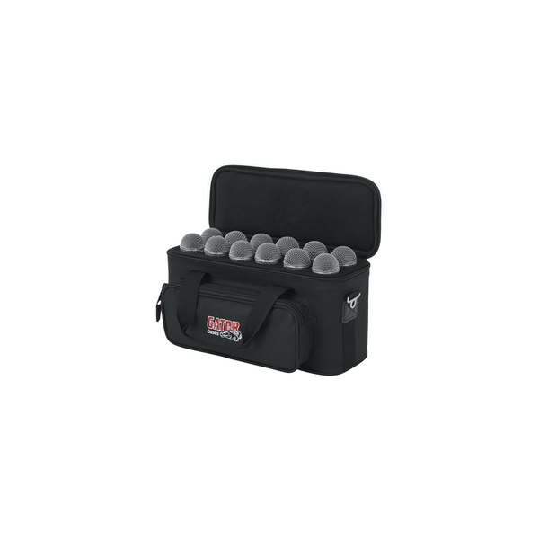 Gator Cases GM-12B Borsa 12 microfoni