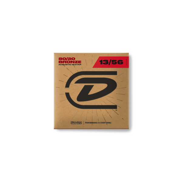 Dunlop DAB1356 Acoustic 80/20 Bronze, Medium Set/6