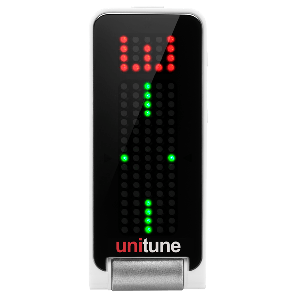 TC ELECTRONIC UNITUNE CLIP ACCORDATORE STROBO CROMATICO A CLIP PER CHITARRA BASSO E UKULELE