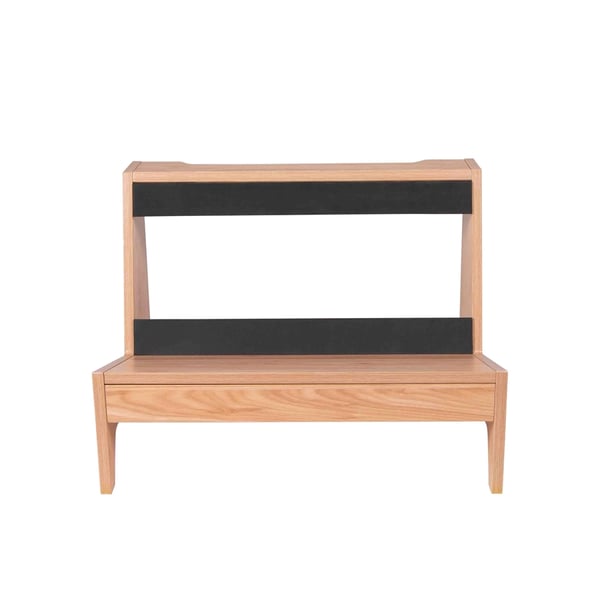 Gator Frameworks GFW-ELITEGTRAMPLG-MPL Stand per amplificatore combo Large in finitura Natural Maple Matte<br>