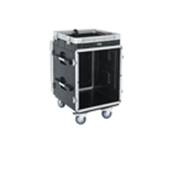 Gator Cases GRC-10X12 PU Rack audio 10U top, 12U laterale