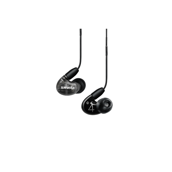 Shure SE42HYBK+UNI-EFS AONIC 4 Auricolari colore grigio/nero