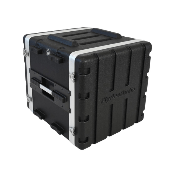 FLYPRO AUDIO FLIGHT CASE 10UNITA IN PLASTICA COLORE NERO LEGGERO E RESISTENTE