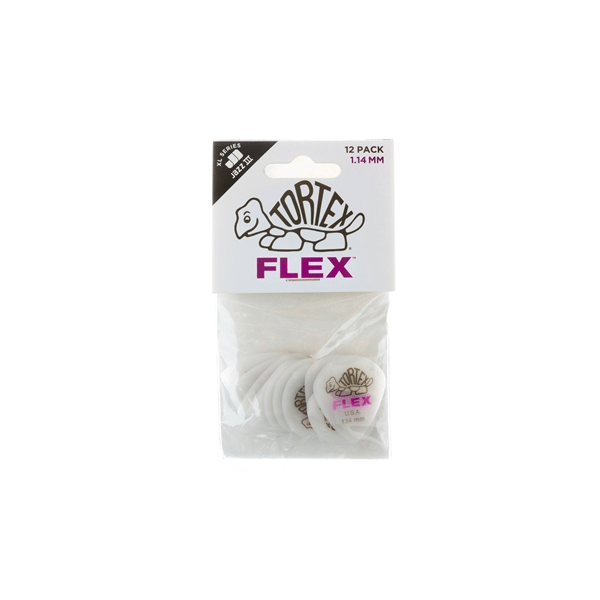 Dunlop 466P114 Tortex Flex Jazz III XL 1.14 mm Player's Pack/12