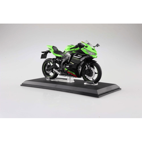 Diecast Bike Series Statue 1/12 Kawasaki Ninja ZX-25R Lime Green×Ebony 16 cm
