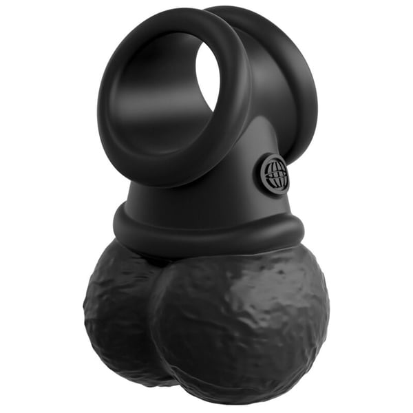 KING COCK ELITE - DELUXE VERSTELLBARES HARNESS-KIT RING MIT HODEN & DILDO 20,3 CM
