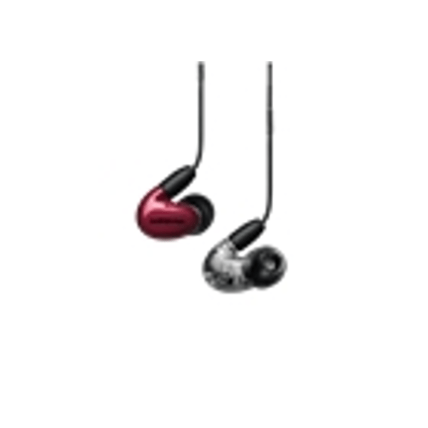 Shure SE53BARD+UNI-EFS AONIC 5 Auricolari colore rosso/trasparente
