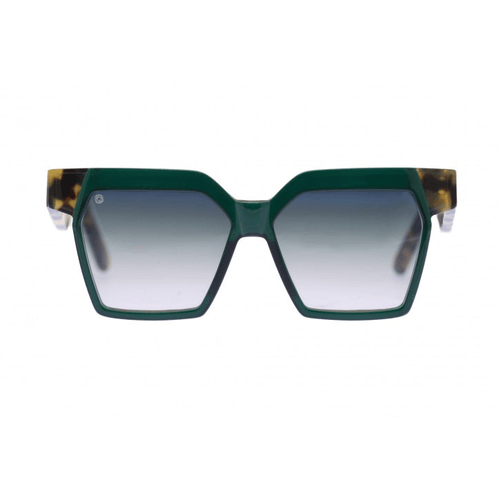サングラス KYME Kyme - IPANEMA COL 4 - SUNGLASSES - glossy red Kyme Eyewear Ipanema: oversize cat-eye sunglasses. Color Red