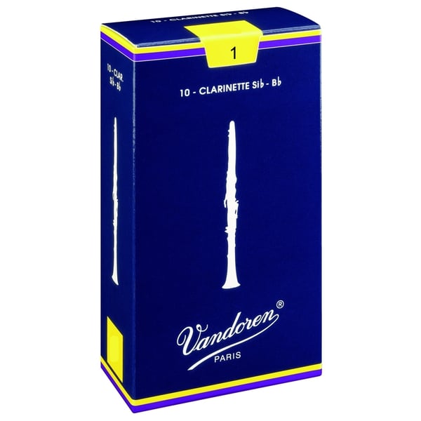 VANDOREN Confezione da 10pz di Ance per Clarinetto in Sib 1 Traditional