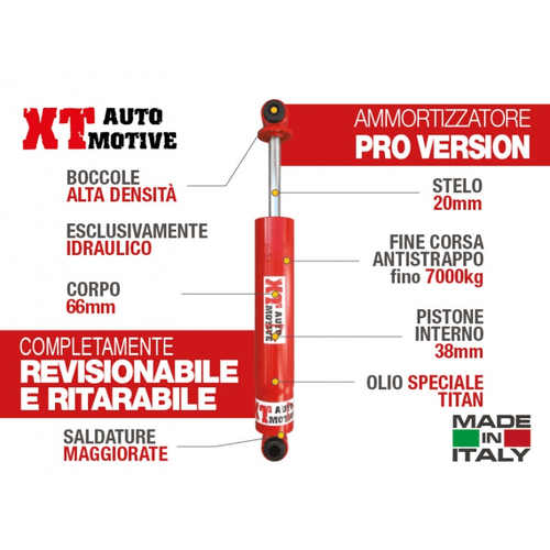 AMMORTIZZATORE XT AUTOMOTIVE "PRO VERSION" OCCHIO - OCCHIO