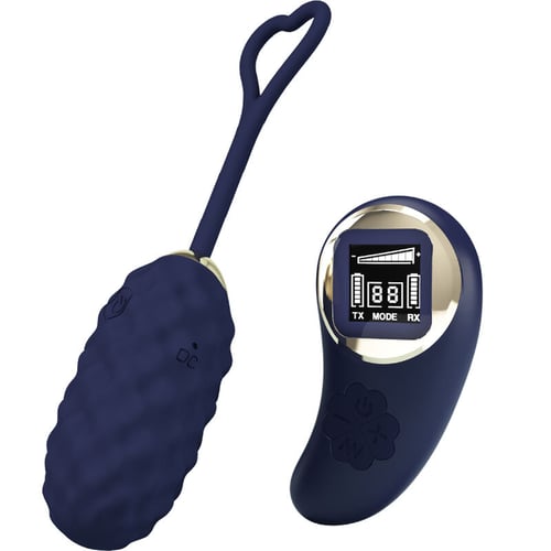PRETTY LOVE LED PRETTY LOVE - UOVO VIBRANTE CON TELECOMANDO BLU VIVIAN
