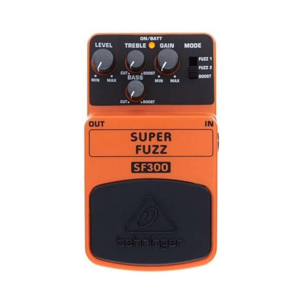 BEHRINGER SF300 SUPER FUZZ EFFETTO TONI ANNI 60-70 A PEDALE PER CHITARRA E BASSO