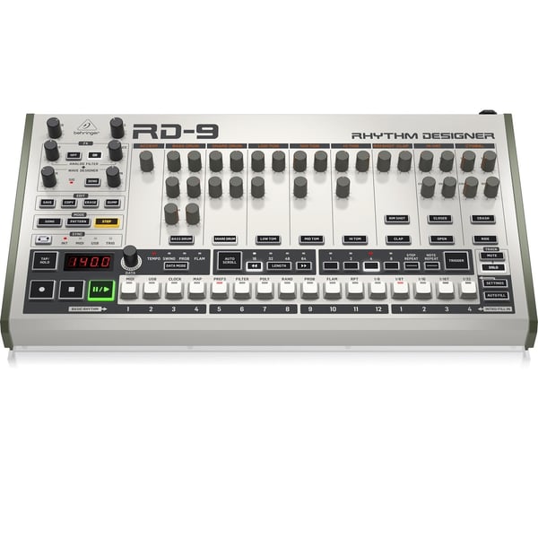 BEHRINGER RD-9 RHYTHM DESIGNER DRUM MACHINE 64 STEP SEQUENCER